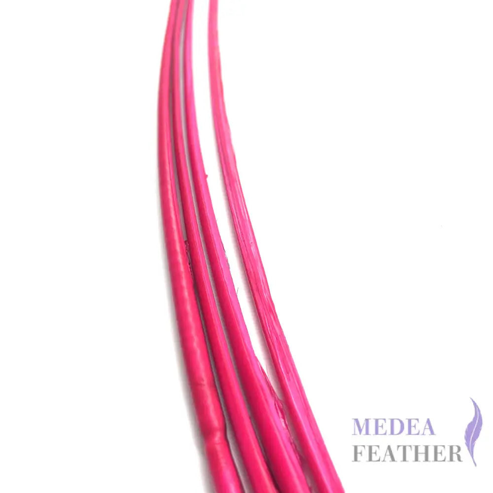 Ostrich Feather Quill -pack of 3 SFOSTRICH01 - #21 Raspberry