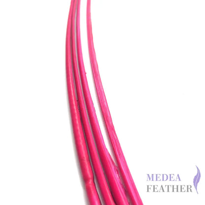 Ostrich Feather Quill -pack of 3 SFOSTRICH01 - #21 Raspberry