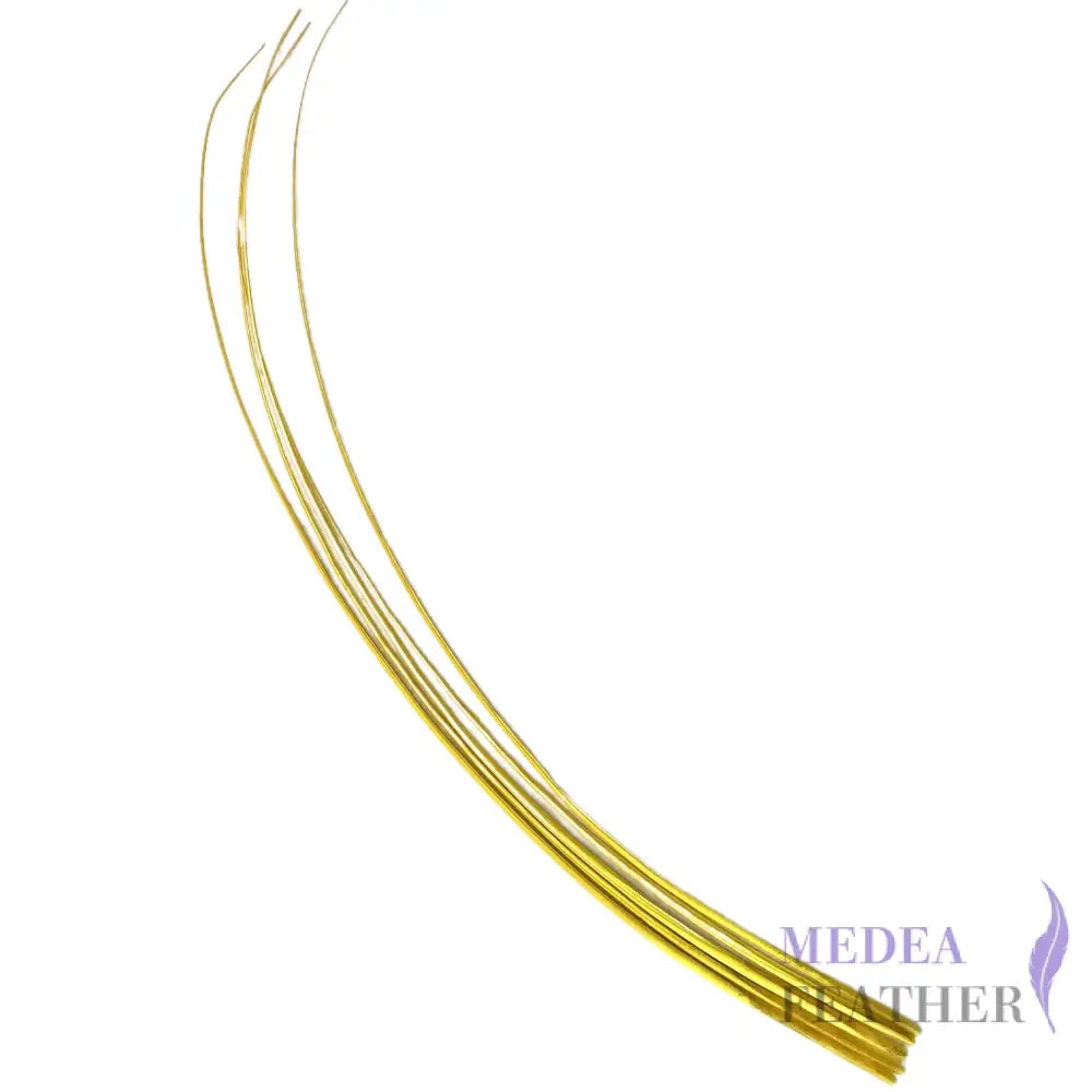 Ostrich Feather Quill -pack of 3 SFOSTRICH01 - #58 yellow