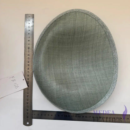 Oval Sinamay Fascinator Hat Base FB138