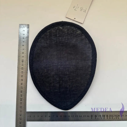 Oval Sinamay Fascinator Hat Base FB170