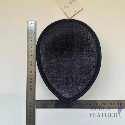 Oval Sinamay Fascinator Hat Base FB170