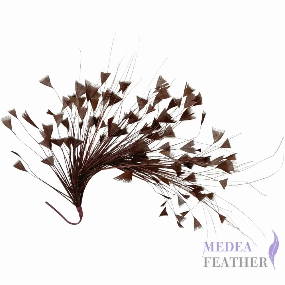 Peacock Hair Diamond Tip Mount FM001 - #06 brunette