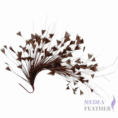 Peacock Hair Diamond Tip Mount FM001 - #06 brunette