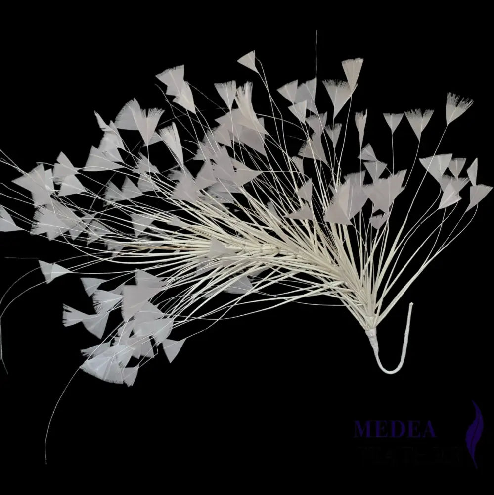 Peacock Hair Diamond Tip Mount FM001 - #13sliver gray