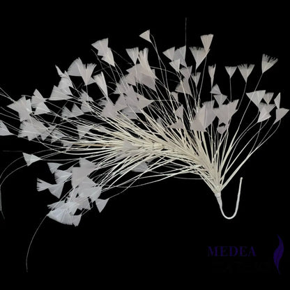 Peacock Hair Diamond Tip Mount FM001 - #13sliver gray