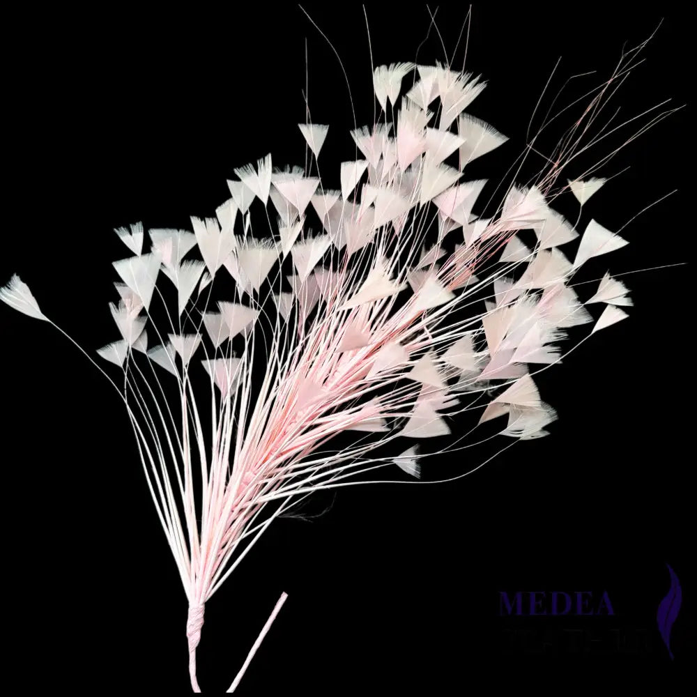 Peacock Hair Diamond Tip Mount FM001 - #47 baby pink
