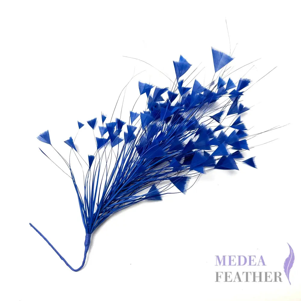 Peacock Hair Diamond Tip Mount Royal blue