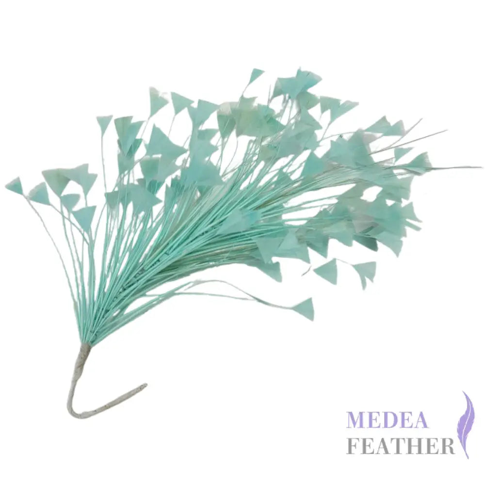 Peacock Hair Diamond Tip Mount #76 Aqua