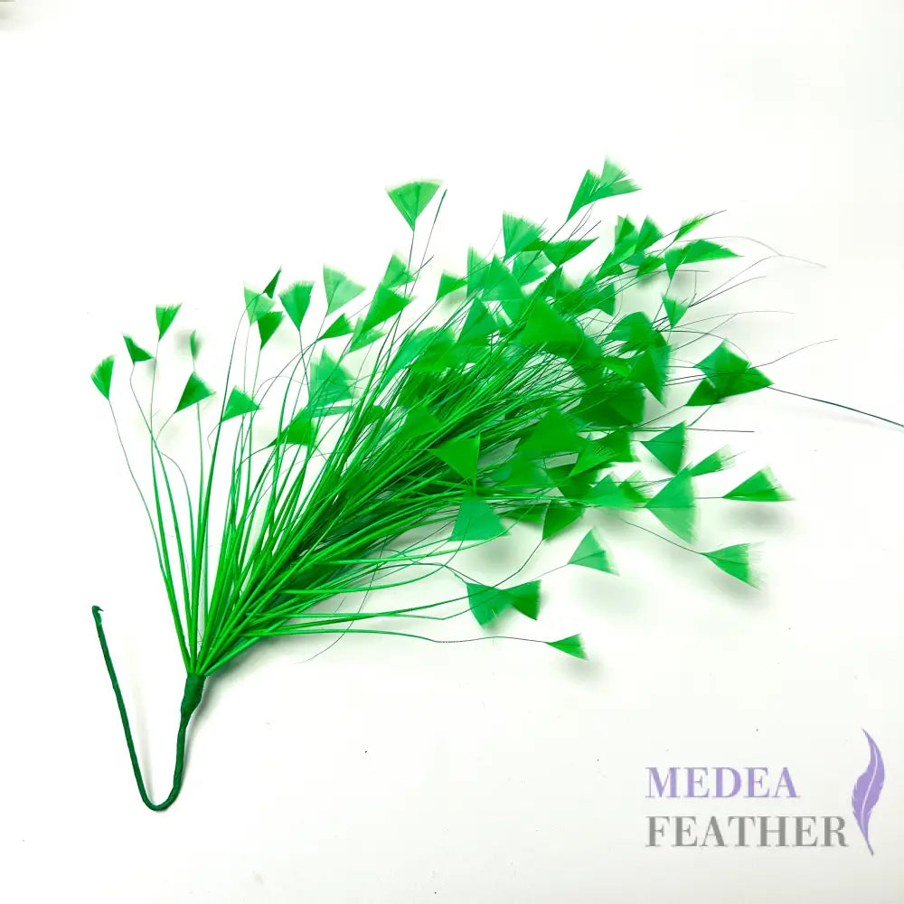 Peacock Hair Diamond Tip Mount Emerald