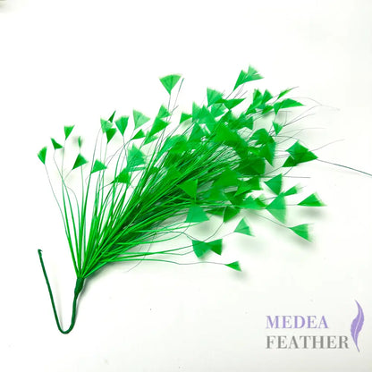 Peacock Hair Diamond Tip Mount Emerald