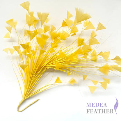 Peacock Hair Diamond Tip Mount FM001 Yellow
