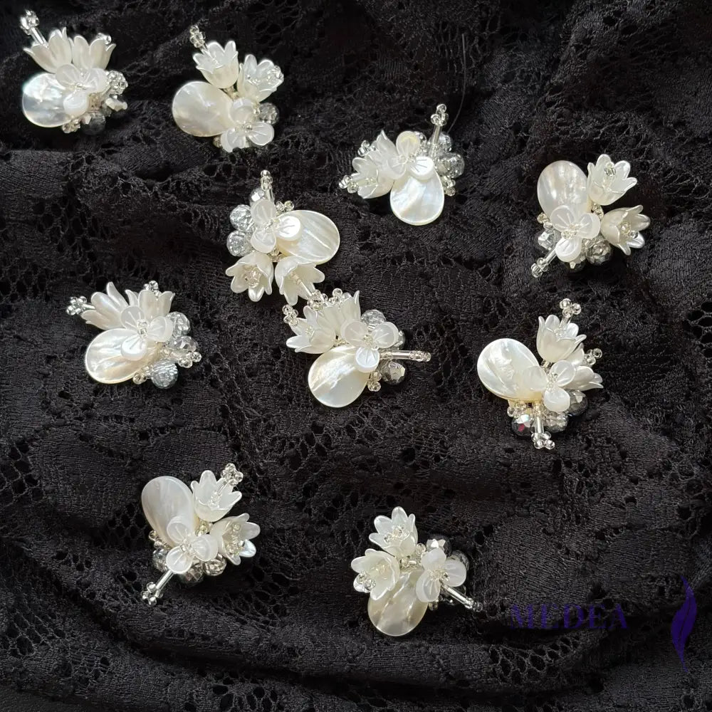 Pearl Shell Blossom Flower-Pack of 2