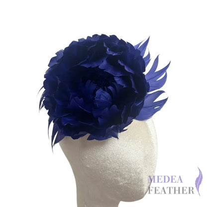 Penoy Goose Feather Flower Millinery Hat Mount FM047 - #84 deep breath