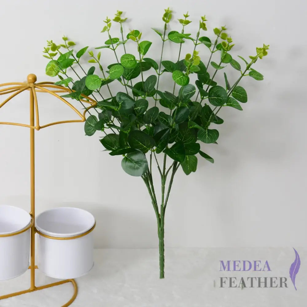 Plastic Artificial Eucalyptus - Dark green