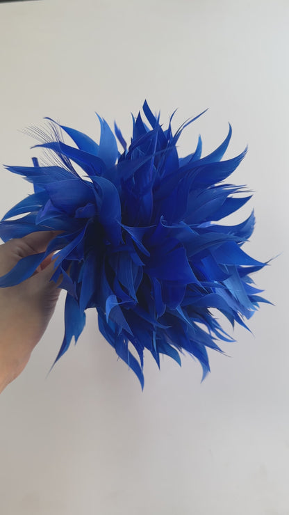Turkey Feather Flower Mount