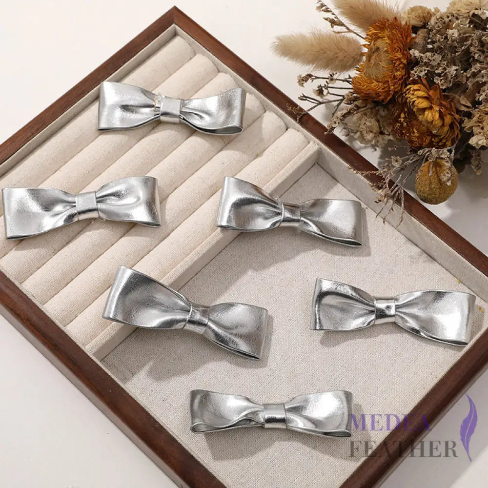 PU Leather Bow Tie