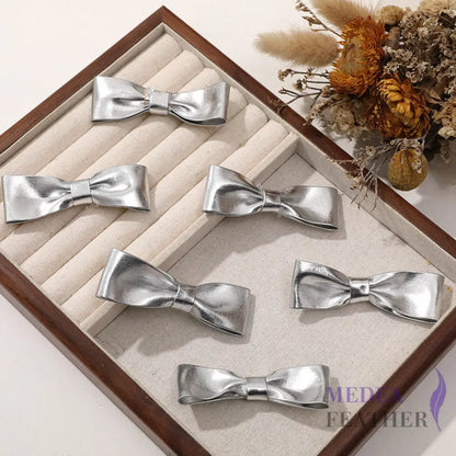PU Leather Bow Tie
