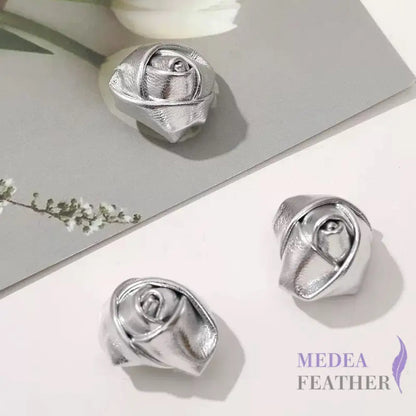 PU Leather Rose Flower
