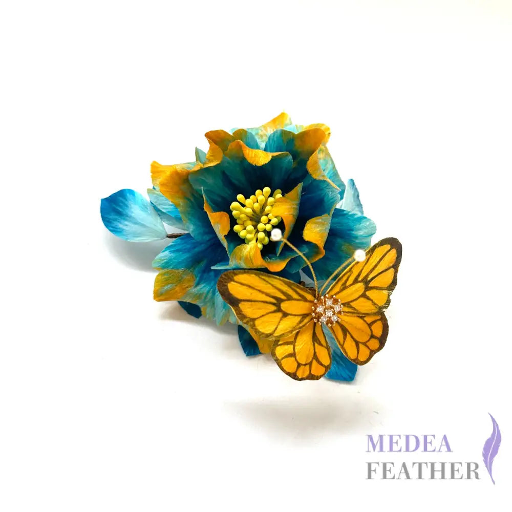 Ronghua Handmade Silk Art | Peony and Butterfly CF04