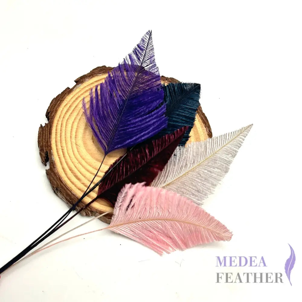 *Sales* 20cm Long Arrowhead Ostrich Feather (1 pack=5 pieces)