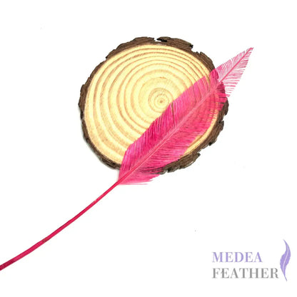 *Sales* 20cm Long Tree Ostrich Feather (1 pack=5 pieces) #101 Fandango pink