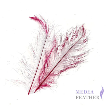 *sales* 30cm Burnt Ostrich Feather Plume #20 Barbie pink