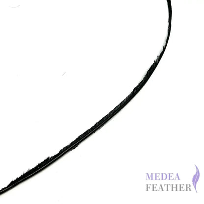 *sales* 50cm Long Black Trimmed Short Ostrich Feather