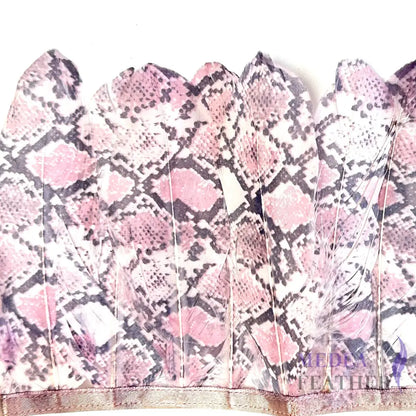 【Sales】Pattern Goose Feather Fringe Trim