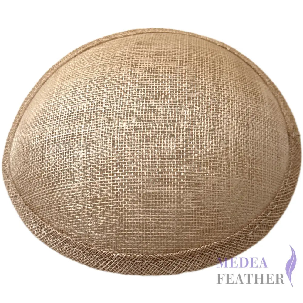 Semi-oval Sinamay Hat Base FB94 #093 Champagne