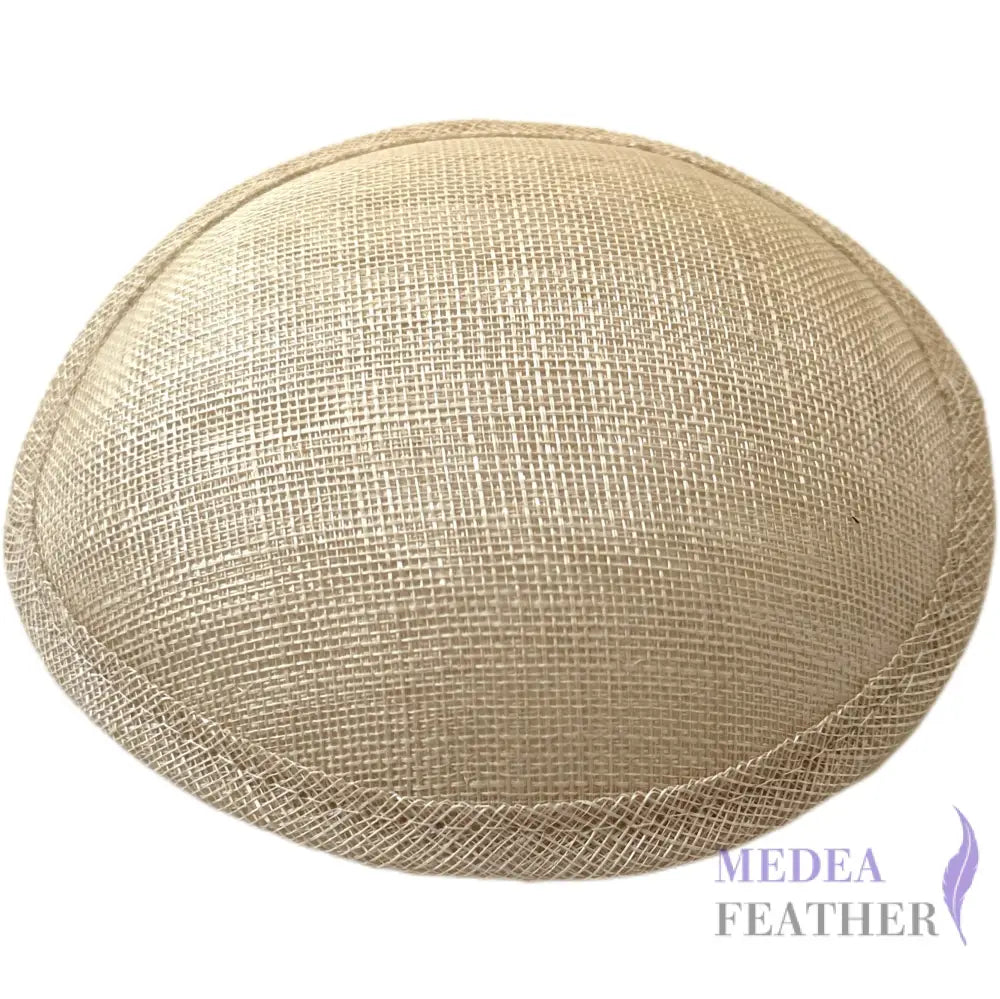 Semi-oval Sinamay Hat Base FB94 #098 Jade White