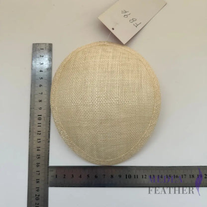 Semi-oval Sinamay Hat Base FB94