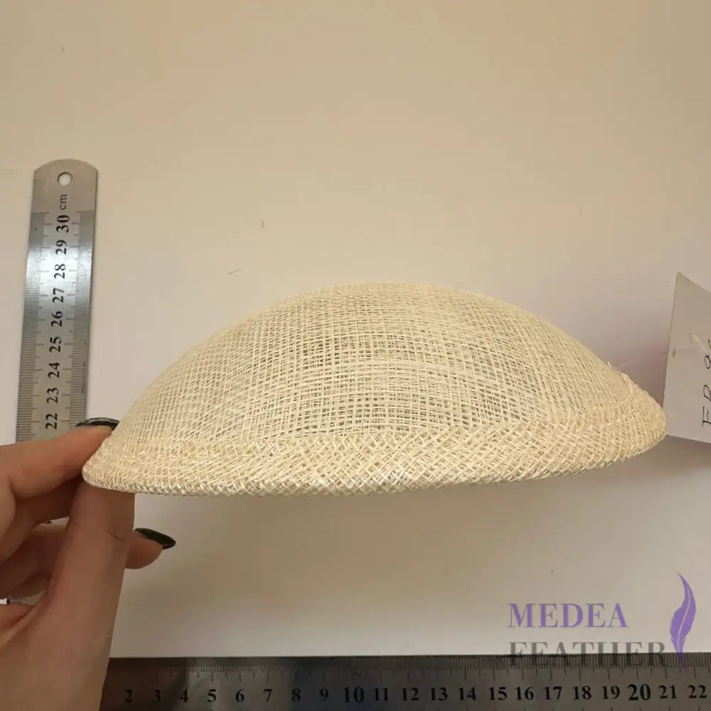 Semi-oval Sinamay Hat Base FB94