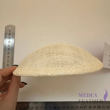 Semi-oval Sinamay Hat Base FB94