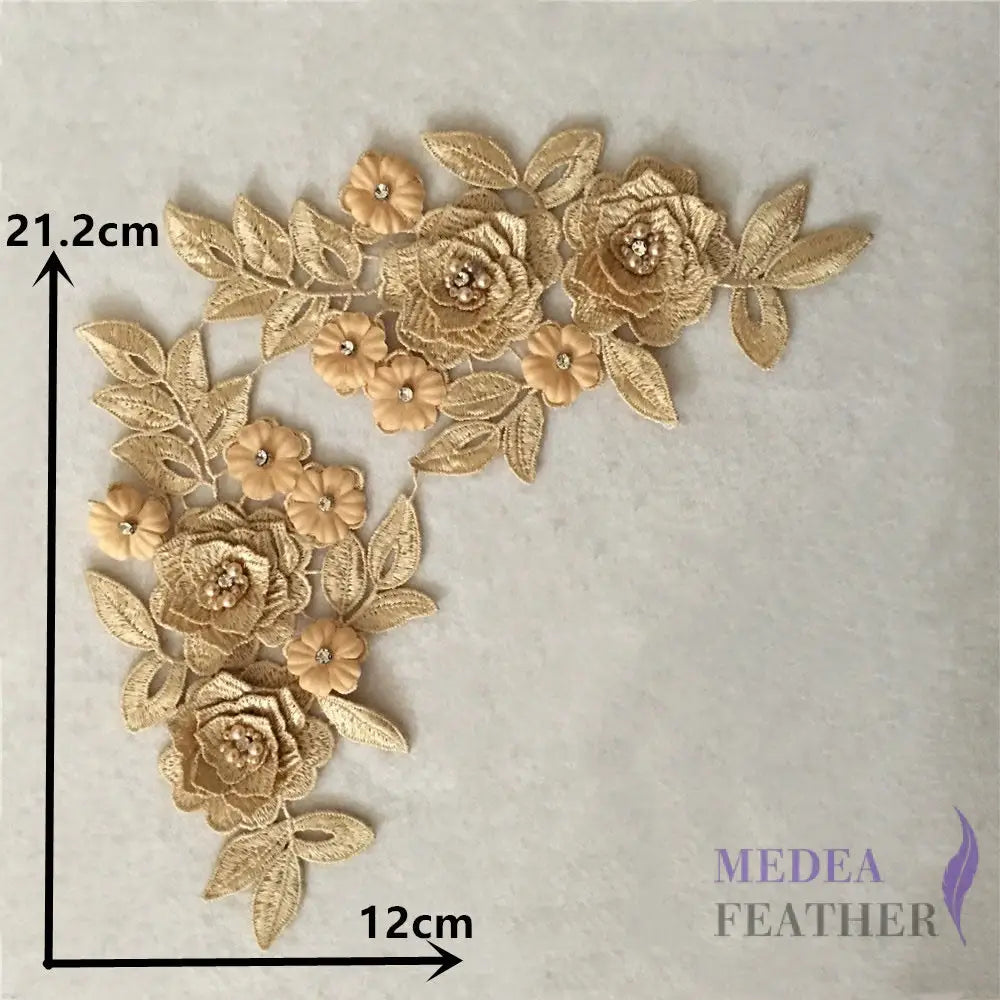 Sewing Flower Embroidery Applique EA11