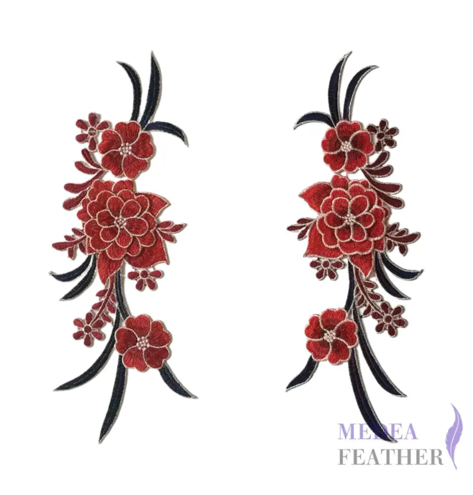 Sewing Flower Embroidery Applique EA18