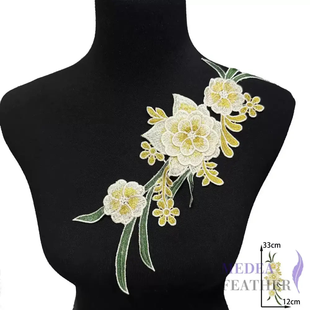 Sewing Flower Embroidery Applique EA18