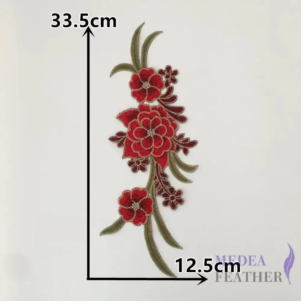 Sewing Flower Embroidery Applique EA18
