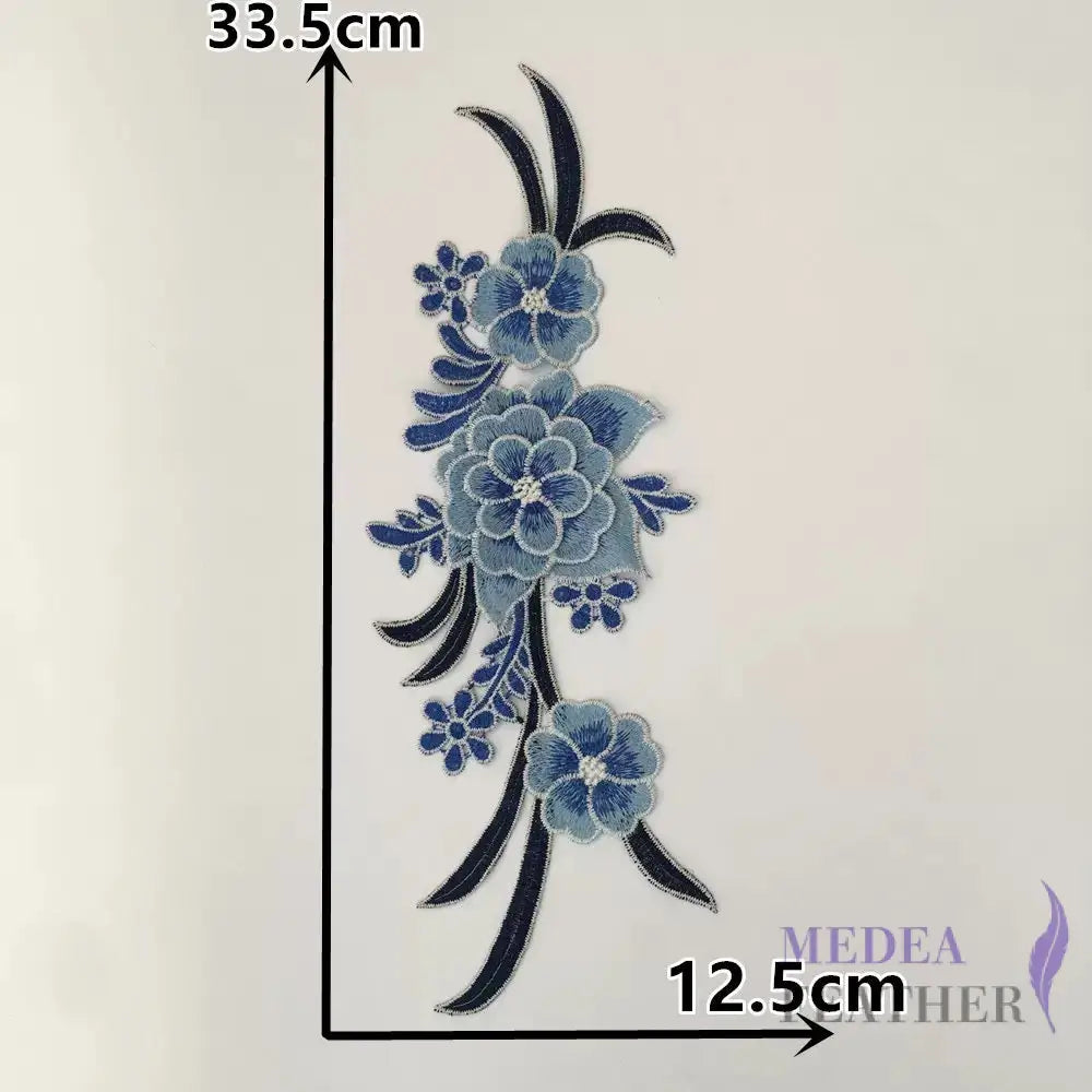 Sewing Flower Embroidery Applique EA18