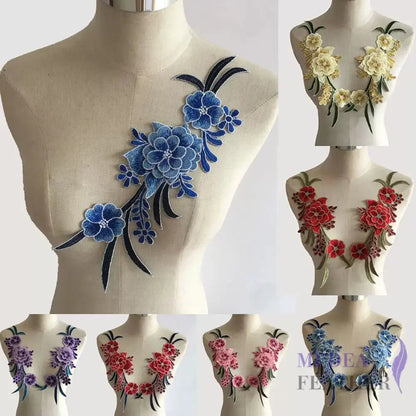 Sewing Flower Embroidery Applique EA18