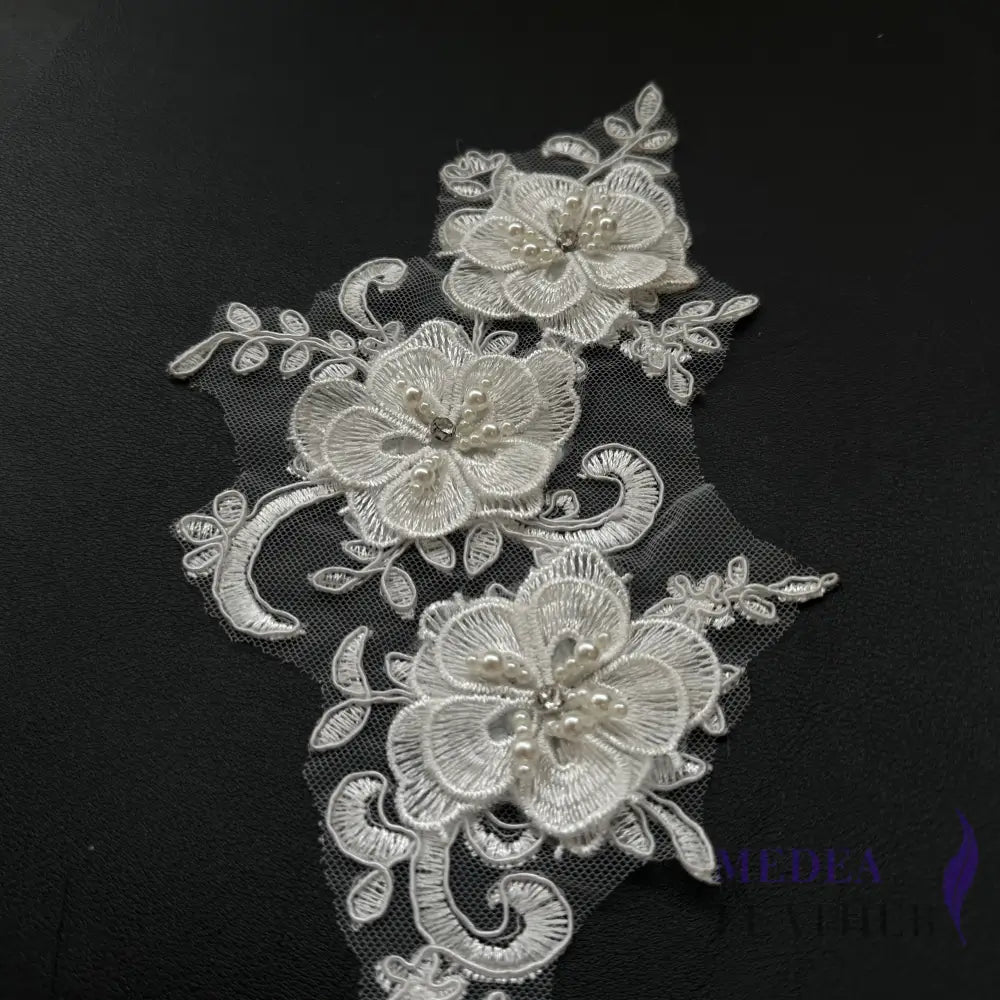 Sewing Lace Flower Embroidery Applique EA13