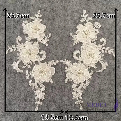 Sewing Lace Flower Embroidery Applique EA13