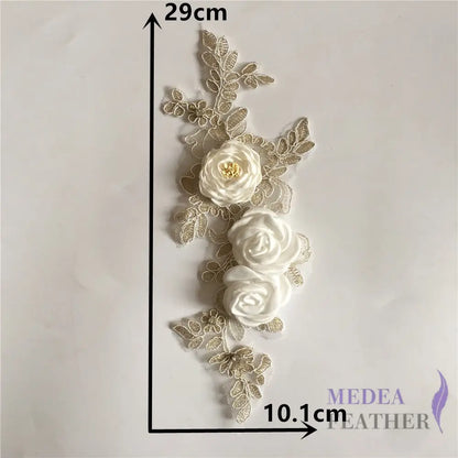 Sewing Lace Flower Embroidery Applique EA17