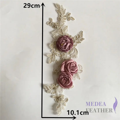 Sewing Lace Flower Embroidery Applique EA17