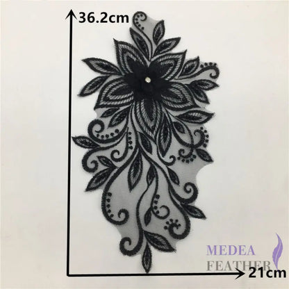 Sewing Lace Flower Embroidery Applique EA20