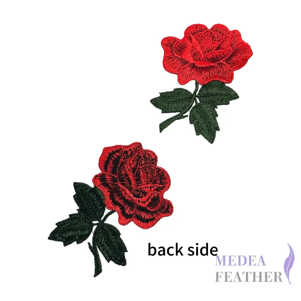 Sewing Rose Embroidery Applique EA05