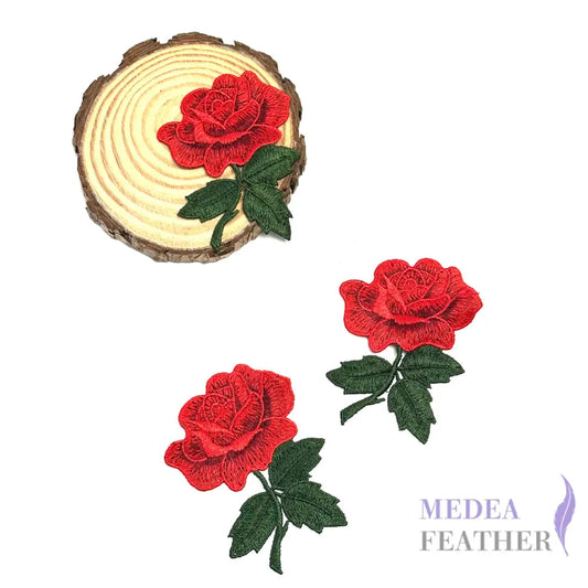 Sewing Rose Embroidery Applique EA05
