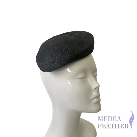 Sloped Air Hostess Sinamay Hat Base FB210 #098 Jade White