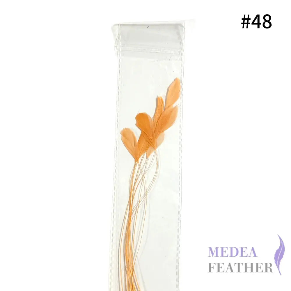 Small Round Tips Coque Feather-Pack of 10 SFROOSTER08 - #48 peach