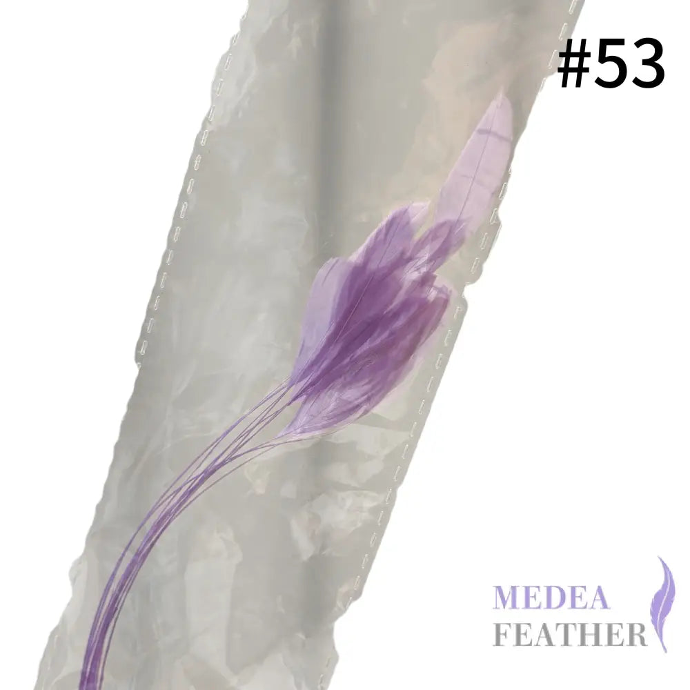 Small Round Tips Coque Feather-Pack of 10 SFROOSTER08 - #53 lilac